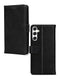 Mobilize Telefoonhoesje geschikt voor Samsung Galaxy A54 Hoesje | Mobilize Premium Gelly Wallet Bookcase Portemonnee | Pasjeshouder voor 3 Pasjes | Telefoonhoesje voor Pinpas / OV Kaart / Rijbewijs - Zwart