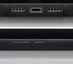 Mobilize Telefoonhoesje geschikt voor Samsung Galaxy A55 Flexibel TPU | Mobilize Lanyard Gelly Hoesje met koord - Zwart