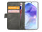 Mobilize Telefoonhoesje geschikt voor Samsung Galaxy A55 Hoesje | Mobilize Classic Gelly Wallet Bookcase Portemonnee | Pasjeshouder voor 2 Pasjes | Telefoonhoesje voor Pinpas / OV Kaart / Rijbewijs - Zwart