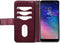 Mobilize Telefoonhoesje geschikt voor Samsung Galaxy A6 (2018) Hoesje | Mobilize Gelly Zipper Uitneembare 2in1 Clutch | Pasjeshouder voor 3 Pasjes | Telefoonhoesje voor Pinpas / OV Kaart / Rijbewijs - Bordeaux | Bordeaux rood