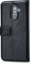 Mobilize Telefoonhoesje geschikt voor Samsung Galaxy A6 Plus (2018) Hoesje | Mobilize Magnet Uitneembare 2in1 Bookcase | Pasjeshouder voor 3 Pasjes | Telefoonhoesje voor Pinpas / OV Kaart / Rijbewijs - Zwart