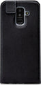 Mobilize Telefoonhoesje geschikt voor Samsung Galaxy A6 Plus (2018) Hoesje | Mobilize Classic Gelly Bookcase | Pasjeshouder voor 1 Pasje | Telefoonhoesje voor Pinpas / OV Kaart / Rijbewijs - Zwart