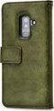 Mobilize Telefoonhoesje geschikt voor Samsung Galaxy A6 Plus (2018) Hoesje | Mobilize Elite Gelly Bookcase Portemonnee | Pasjeshouder voor 3 Pasjes | Telefoonhoesje voor Pinpas / OV Kaart / Rijbewijs - Groen