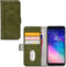 Mobilize Telefoonhoesje geschikt voor Samsung Galaxy A6 Plus (2018) Hoesje | Mobilize Elite Gelly Bookcase Portemonnee | Pasjeshouder voor 3 Pasjes | Telefoonhoesje voor Pinpas / OV Kaart / Rijbewijs - Groen