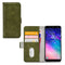 Mobilize Telefoonhoesje geschikt voor Samsung Galaxy A6 Plus (2018) Hoesje | Mobilize Elite Gelly Bookcase Portemonnee | Pasjeshouder voor 3 Pasjes | Telefoonhoesje voor Pinpas / OV Kaart / Rijbewijs - Groen