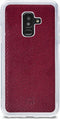 Mobilize Telefoonhoesje geschikt voor Samsung Galaxy A6 Plus (2018) Hoesje | Mobilize Gelly Zipper Uitneembare 2in1 Clutch | Pasjeshouder voor 3 Pasjes | Telefoonhoesje voor Pinpas / OV Kaart / Rijbewijs - Bordeaux | Rood