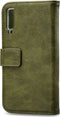 Mobilize Telefoonhoesje geschikt voor Samsung Galaxy A7 (2018) Hoesje | Mobilize Elite Gelly Bookcase Portemonnee | Pasjeshouder voor 3 Pasjes | Telefoonhoesje voor Pinpas / OV Kaart / Rijbewijs - Groen