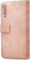 Mobilize Telefoonhoesje geschikt voor Samsung Galaxy A7 (2018) Hoesje | Mobilize Elite Gelly Bookcase Portemonnee | Pasjeshouder voor 3 Pasjes | Telefoonhoesje voor Pinpas / OV Kaart / Rijbewijs - Soft Pink | Roze