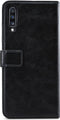 Mobilize Telefoonhoesje geschikt voor Samsung Galaxy A70 Hoesje | Mobilize Elite Gelly Bookcase | Pasjeshouder voor 3 Pasjes | Telefoonhoesje voor Pinpas / OV Kaart / Rijbewijs - Zwart