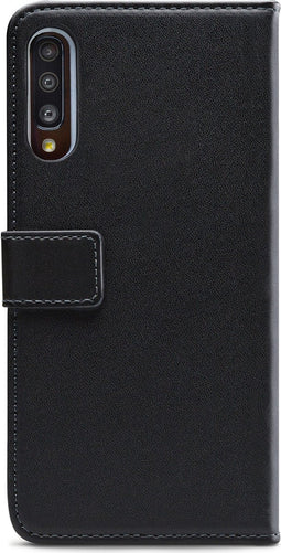 Mobilize Telefoonhoesje geschikt voor Samsung Galaxy A70 Hoesje | Mobilize Classic Gelly Wallet Bookcase Portemonnee | Pasjeshouder voor 2 Pasjes | Telefoonhoesje voor Pinpas / OV Kaart / Rijbewijs - Zwart