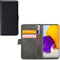 Mobilize Telefoonhoesje geschikt voor Samsung Galaxy A72 Hoesje | Mobilize Classic Gelly Wallet Bookcase Portemonnee | Pasjeshouder voor 2 Pasjes | Telefoonhoesje voor Pinpas / OV Kaart / Rijbewijs - Zwart