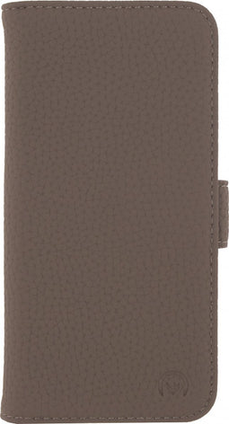 Mobilize Telefoonhoesje geschikt voor Samsung Galaxy A8 (2018) Hoesje | Mobilize Elite Gelly Bookcase | Pasjeshouder voor 3 Pasjes | Telefoonhoesje voor Pinpas / OV Kaart / Rijbewijs - Taupe