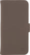 Mobilize Telefoonhoesje geschikt voor Samsung Galaxy A8 (2018) Hoesje | Mobilize Elite Gelly Bookcase | Pasjeshouder voor 3 Pasjes | Telefoonhoesje voor Pinpas / OV Kaart / Rijbewijs - Taupe