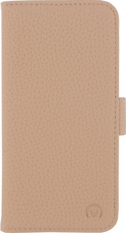 Mobilize Telefoonhoesje geschikt voor Samsung Galaxy A8 (2018) Hoesje | Mobilize Elite Gelly Bookcase | Pasjeshouder voor 3 Pasjes | Telefoonhoesje voor Pinpas / OV Kaart / Rijbewijs - Sand | Roze