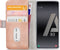 Mobilize Telefoonhoesje geschikt voor Samsung Galaxy A80 Hoesje | Mobilize Elite Gelly Bookcase Portemonnee | Pasjeshouder voor 3 Pasjes | Telefoonhoesje voor Pinpas / OV Kaart / Rijbewijs - Soft Pink | Roze