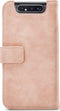 Mobilize Telefoonhoesje geschikt voor Samsung Galaxy A80 Hoesje | Mobilize Elite Gelly Bookcase Portemonnee | Pasjeshouder voor 3 Pasjes | Telefoonhoesje voor Pinpas / OV Kaart / Rijbewijs - Soft Pink | Roze