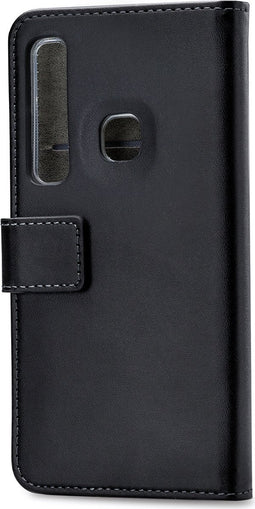 Mobilize Telefoonhoesje geschikt voor Samsung Galaxy A9 (2018) Hoesje | Mobilize Classic Gelly Wallet Bookcase Portemonnee | Pasjeshouder voor 2 Pasjes | Telefoonhoesje voor Pinpas / OV Kaart / Rijbewijs - Zwart