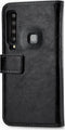 Mobilize Telefoonhoesje geschikt voor Samsung Galaxy A9 (2018) Hoesje | Mobilize Elite Gelly Bookcase | Pasjeshouder voor 3 Pasjes | Telefoonhoesje voor Pinpas / OV Kaart / Rijbewijs - Zwart
