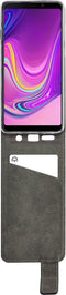 Mobilize Telefoonhoesje geschikt voor Samsung Galaxy A9 (2018) Hoesje | Mobilize Classic Gelly Bookcase | Pasjeshouder voor 1 Pasje | Telefoonhoesje voor Pinpas / OV Kaart / Rijbewijs - Zwart