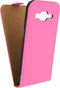 Mobilize Telefoonhoesje geschikt voor Samsung Galaxy Core Prime Hoesje | Mobilize Ultra Slim Flip Flipcase - Fuchsia | Roze