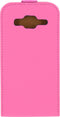 Mobilize Telefoonhoesje geschikt voor Samsung Galaxy Core Prime Hoesje | Mobilize Ultra Slim Flip Flipcase - Fuchsia | Roze
