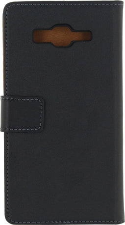 Mobilize Telefoonhoesje geschikt voor Samsung Galaxy Grand Prime Hoesje | Mobilize Classic Wallet Bookcase Portemonnee | Pasjeshouder voor 2 Pasjes | Telefoonhoesje voor Pinpas / OV Kaart / Rijbewijs - Zwart
