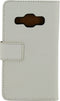Mobilize Telefoonhoesje geschikt voor Samsung Galaxy J1 (2015) Hoesje | Mobilize Classic Wallet Bookcase Portemonnee | Pasjeshouder voor 2 Pasjes | Telefoonhoesje voor Pinpas / OV Kaart / Rijbewijs - Wit