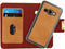 Mobilize Telefoonhoesje geschikt voor Samsung Galaxy J1 (2016) Hoesje Echt Leer | Mobilize Detachable Wallet Uitneembare 2in1 Bookcase | Pasjeshouder voor 2 Pasjes | Telefoonhoesje voor Pinpas / OV Kaart / Rijbewijs - Bruin