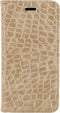 Mobilize Telefoonhoesje geschikt voor Samsung Galaxy J1 (2016) Hoesje | Mobilize Premium Book Bookcase | Pasjeshouder voor 1 Pasje | Telefoonhoesje voor Pinpas / OV Kaart / Rijbewijs - Alligator Peanut Brown | Bruin
