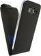 Mobilize Telefoonhoesje geschikt voor Samsung Galaxy J3 (2016) Hoesje | Mobilize Classic Gelly Flipcase | Pasjeshouder voor 1 Pasje | Telefoonhoesje voor Pinpas / OV Kaart / Rijbewijs - Zwart