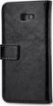Mobilize Telefoonhoesje geschikt voor Samsung Galaxy J4 Plus Hoesje | Mobilize Elite Gelly Bookcase Portemonnee | Pasjeshouder voor 3 Pasjes | Telefoonhoesje voor Pinpas / OV Kaart / Rijbewijs - Zwart