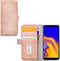 Mobilize Telefoonhoesje geschikt voor Samsung Galaxy J4 Plus Hoesje | Mobilize Elite Gelly Bookcase | Pasjeshouder voor 3 Pasjes | Telefoonhoesje voor Pinpas / OV Kaart / Rijbewijs - Soft Pink | Roze