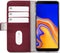 Mobilize Telefoonhoesje geschikt voor Samsung Galaxy J4 Plus Hoesje | Mobilize Elite Gelly Bookcase | Pasjeshouder voor 3 Pasjes | Telefoonhoesje voor Pinpas / OV Kaart / Rijbewijs - Bordeaux Rood