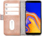 Mobilize Telefoonhoesje geschikt voor Samsung Galaxy J4 Plus Hoesje | Mobilize Elite Gelly Bookcase | Pasjeshouder voor 3 Pasjes | Telefoonhoesje voor Pinpas / OV Kaart / Rijbewijs - Soft Pink | Roze