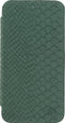 Mobilize Telefoonhoesje geschikt voor Samsung Galaxy J5 (2015) Hoesje | Mobilize Slim Booklet Bookcase | Pasjeshouder voor 1 Pasje | Telefoonhoesje voor Pinpas / OV Kaart / Rijbewijs - Soft Snake Wild Moss | Groen