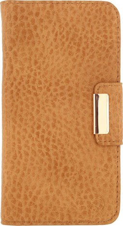 Mobilize Telefoonhoesje geschikt voor Samsung Galaxy J5 (2015) Hoesje Echt Leer | Mobilize Detachable Wallet Uitneembare 2in1 Bookcase | Pasjeshouder voor 2 Pasjes | Telefoonhoesje voor Pinpas / OV Kaart / Rijbewijs - Bruin