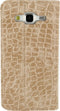 Mobilize Telefoonhoesje geschikt voor Samsung Galaxy J5 (2015) Hoesje | Mobilize Premium Book Bookcase | Pasjeshouder voor 1 Pasje | Telefoonhoesje voor Pinpas / OV Kaart / Rijbewijs - Alligator Peanut Brown | Bruin