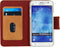 Mobilize Telefoonhoesje geschikt voor Samsung Galaxy J5 (2015) Hoesje Echt Leer | Mobilize Detachable Wallet Uitneembare 2in1 Bookcase | Pasjeshouder voor 2 Pasjes | Telefoonhoesje voor Pinpas / OV Kaart / Rijbewijs - Bruin