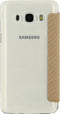 Mobilize Telefoonhoesje geschikt voor Samsung Galaxy J5 (2016) Hoesje | Mobilize Slim Gelly Bookcase - Snake Creamy Rose | Bruin