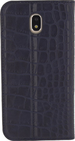 Mobilize Telefoonhoesje geschikt voor Samsung Galaxy J5 (2017) Hoesje | Mobilize Premium Gelly Bookcase Portemonnee | Pasjeshouder voor 1 Pasje | Telefoonhoesje voor Pinpas / OV Kaart / Rijbewijs - Blauw