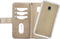 Mobilize Telefoonhoesje geschikt voor Samsung Galaxy J5 (2017) Hoesje | Mobilize Gelly Zipper Uitneembare 2in1 Clutch | Pasjeshouder voor 3 Pasjes | Telefoonhoesje voor Pinpas / OV Kaart / Rijbewijs - Latte | Taupe