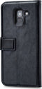 Mobilize Telefoonhoesje geschikt voor Samsung Galaxy J6 (2018) Hoesje | Mobilize Magnet Uitneembare 2in1 Bookcase | Pasjeshouder voor 3 Pasjes | Telefoonhoesje voor Pinpas / OV Kaart / Rijbewijs - Zwart
