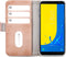 Mobilize Telefoonhoesje geschikt voor Samsung Galaxy J6 (2018) Hoesje | Mobilize Elite Gelly Bookcase Portemonnee | Pasjeshouder voor 3 Pasjes | Telefoonhoesje voor Pinpas / OV Kaart / Rijbewijs - Soft Pink | Roze