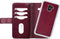 Mobilize Telefoonhoesje geschikt voor Samsung Galaxy J6 (2018) Hoesje | Mobilize Gelly Velvet Uitneembare 2in1 Clutch | Pasjeshouder voor 3 Pasjes | Telefoonhoesje voor Pinpas / OV Kaart / Rijbewijs - Bordeaux | Bordeaux rood