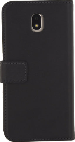 Mobilize Telefoonhoesje geschikt voor Samsung Galaxy J7 (2017) Hoesje | Mobilize Classic Gelly Wallet Bookcase Portemonnee | Pasjeshouder voor 2 Pasjes | Telefoonhoesje voor Pinpas / OV Kaart / Rijbewijs - Zwart