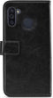 Mobilize Telefoonhoesje geschikt voor Samsung Galaxy M11 Hoesje | Mobilize Elite Gelly Bookcase | Pasjeshouder voor 3 Pasjes | Telefoonhoesje voor Pinpas / OV Kaart / Rijbewijs - Zwart
