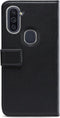 Mobilize Telefoonhoesje geschikt voor Samsung Galaxy M11 Hoesje | Mobilize Classic Gelly Wallet Bookcase Portemonnee | Pasjeshouder voor 2 Pasjes | Telefoonhoesje voor Pinpas / OV Kaart / Rijbewijs - Zwart