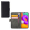 Mobilize Telefoonhoesje geschikt voor Samsung Galaxy M22 Hoesje | Mobilize Classic Gelly Wallet Bookcase Portemonnee | Pasjeshouder voor 2 Pasjes | Telefoonhoesje voor Pinpas / OV Kaart / Rijbewijs - Zwart