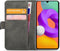 Mobilize Telefoonhoesje geschikt voor Samsung Galaxy M22 Hoesje | Mobilize Classic Gelly Wallet Bookcase Portemonnee | Pasjeshouder voor 2 Pasjes | Telefoonhoesje voor Pinpas / OV Kaart / Rijbewijs - Zwart