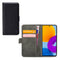 Mobilize Telefoonhoesje geschikt voor Samsung Galaxy M52 Hoesje | Mobilize Classic Gelly Wallet Bookcase Portemonnee | Pasjeshouder voor 2 Pasjes | Telefoonhoesje voor Pinpas / OV Kaart / Rijbewijs - Zwart